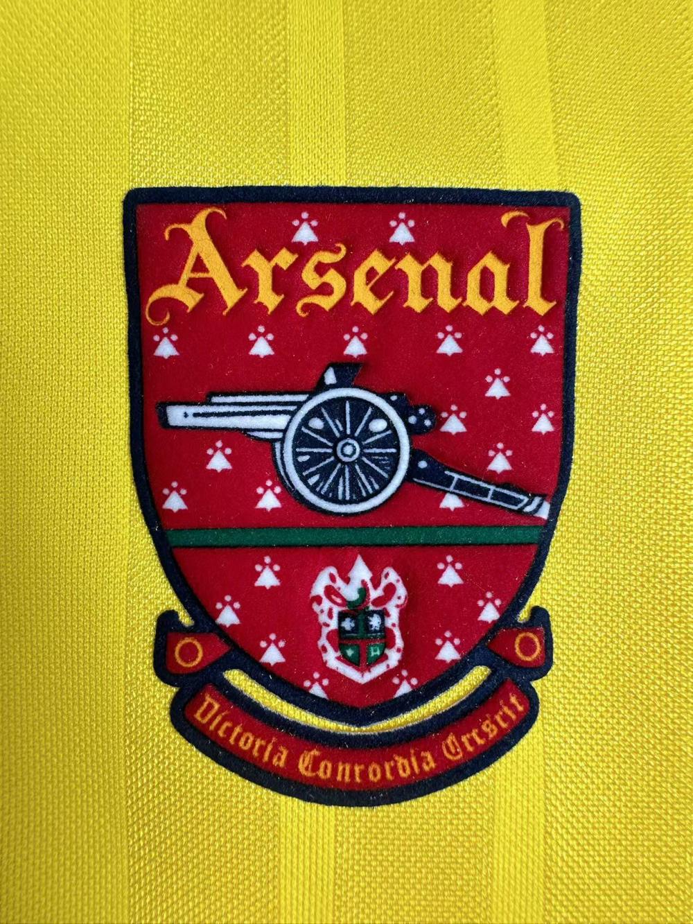 1993/1994 Retro Long Sleeve Arsenal Away Football Shirt 1:1 Thai Quality
