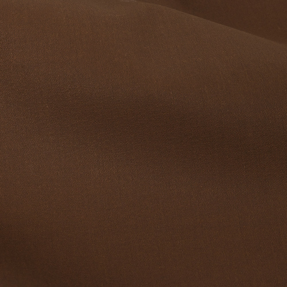 Italian Warm Brown Stretch Cotton Woven with Cocoa Waxy Laminate - Joann Fabrics