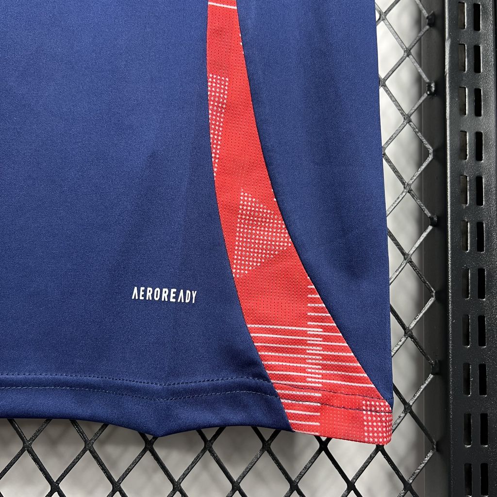 2024/2025 Manchester United Dark blue Pre-match training Jersey 1:1 Thai Quality