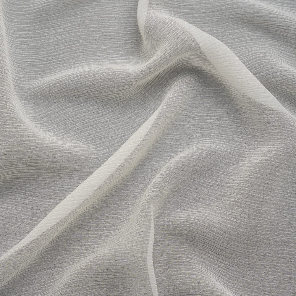 Crinkled Silk Chiffon - Antique White - Premium Collection - Joann Fabrics