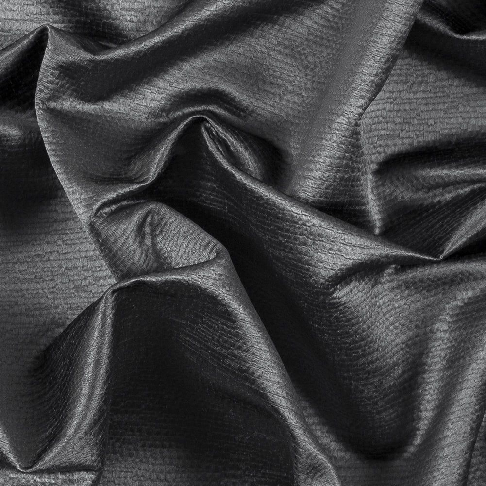 Luminous Textural Polyester Woven - Steel - British Imported - Joann Fabrics