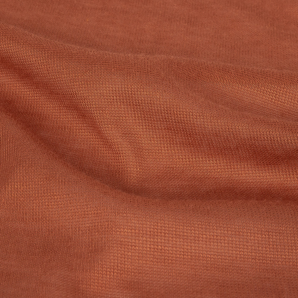Italian Autumn Leaf Lightweight Rayon Rib Knit - Joann Fabrics