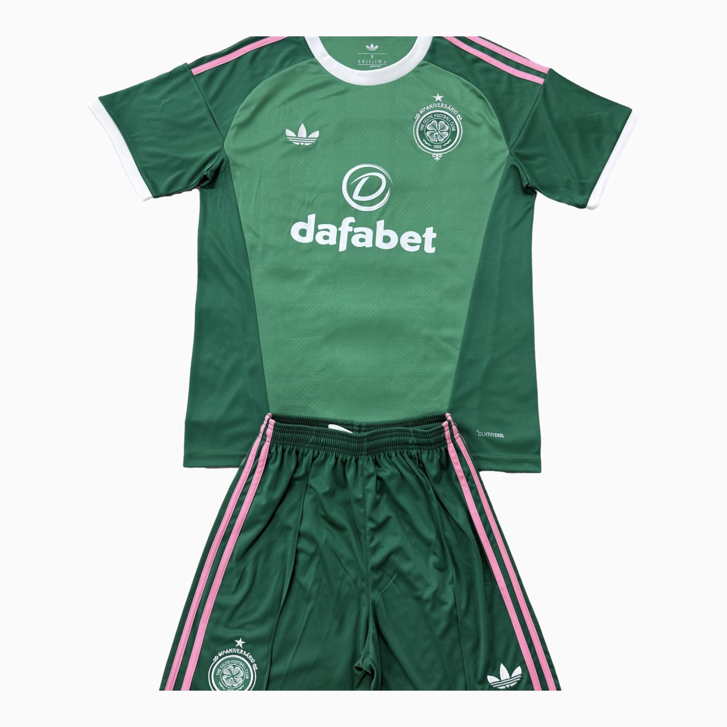 Celtic 26-27 Green Goalkeeper Men's Adult Jersey Set - Fans Version - UnitedFutballJersey