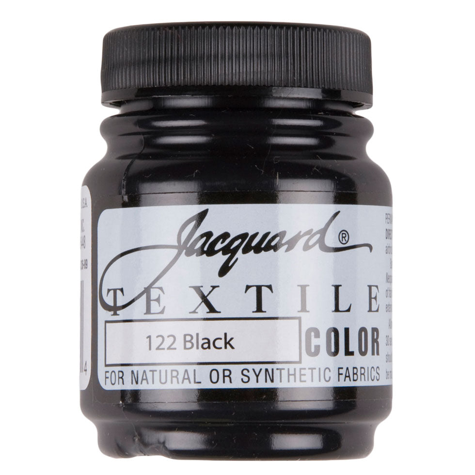 Jacquard Textile Color Fabric Paint - 122 Black - Joann Fabrics