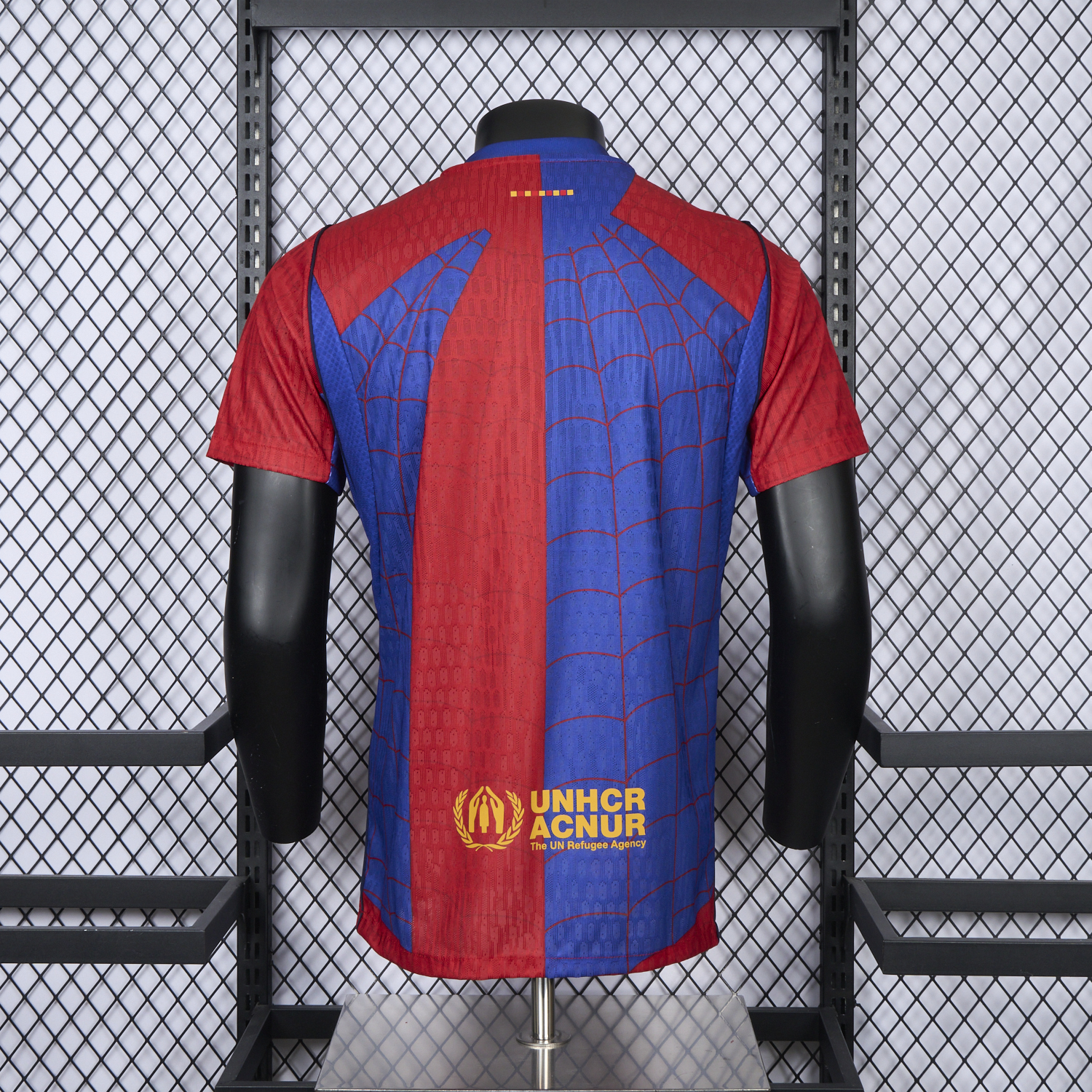 Barcelona 26-27 X Spider Man Special Jersey - Player Version - UnitedFutballJersey