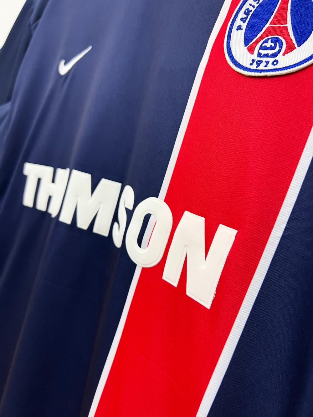 2002/2003 Retro Psg Paris Saint-Germain Home Football Shirt 1:1 Thai Quality