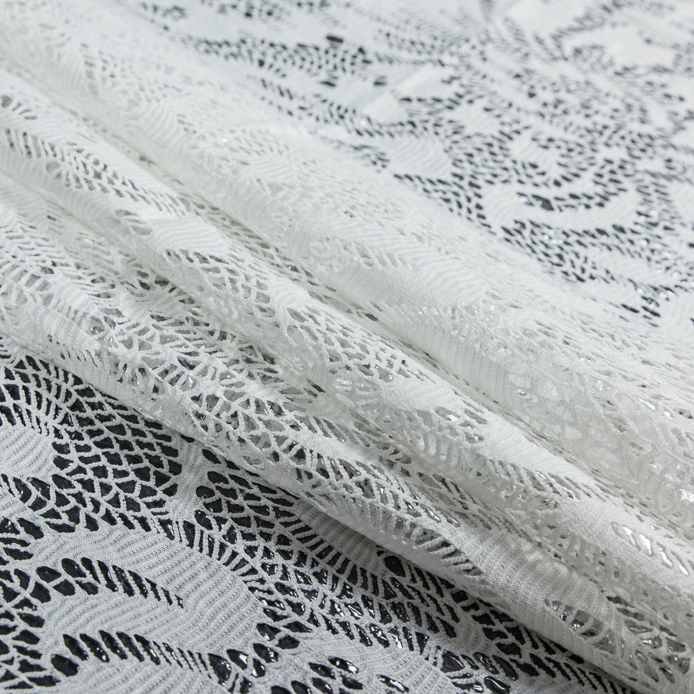 Italian White Laminated Crochet Lace - Joann Fabrics