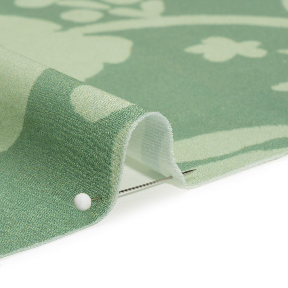 Mood Exclusive Green Veranda Views Stretch Cotton Poplin - Joann Fabrics