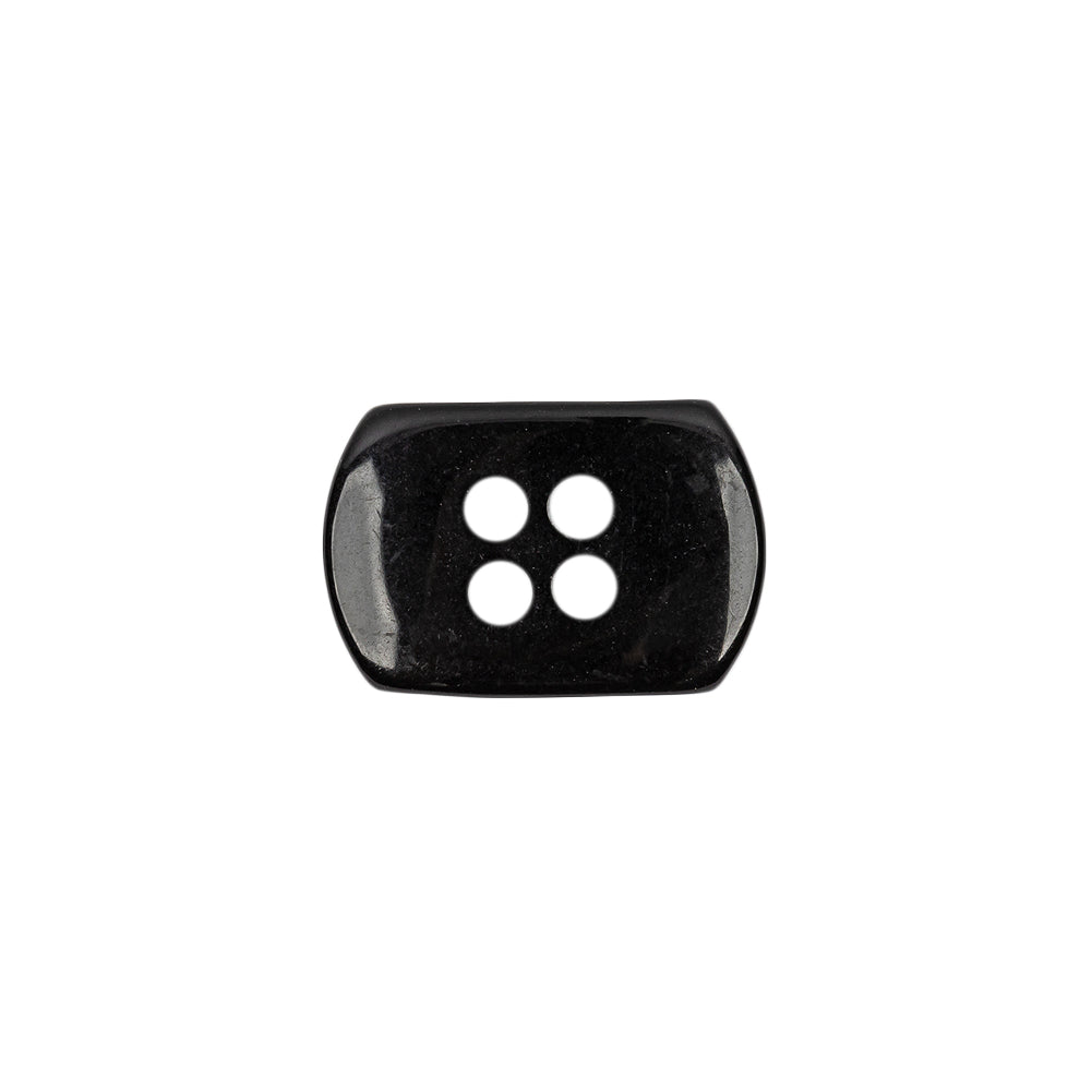 Italian Smoky Iridescent Rectangular 4-Hole Plastic Button - 28L/18mm - Joann Fabrics