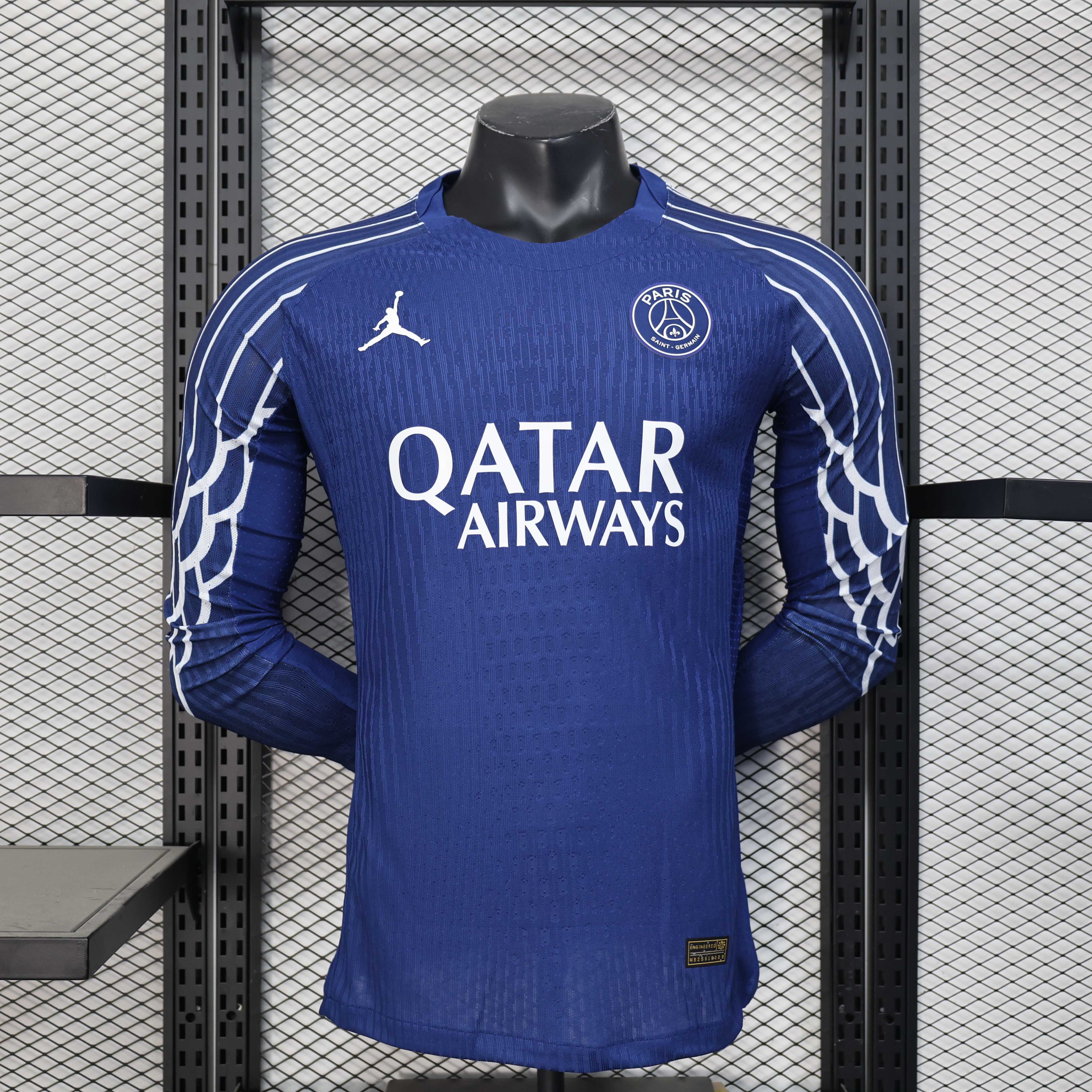 2024/2025 Long Sleeves  Paris Saint-Germain Fourth Away Player Version Football Shirt 1:1 Thai Quality