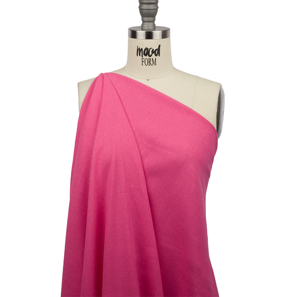 Mood Exclusive Maisie Pink Linen and Rayon Woven - Joann Fabrics