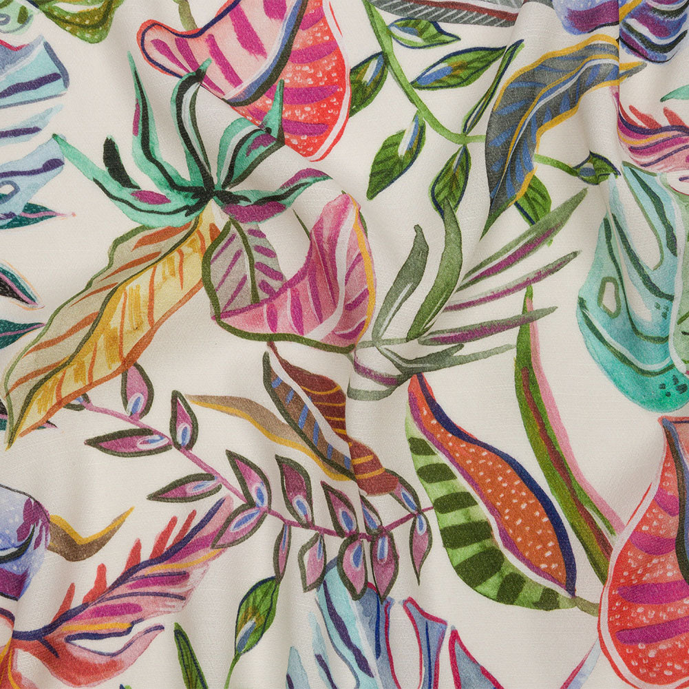 Mood Exclusive White Spring Fling Dream Gauzy Viscose Crepe - Joann Fabrics