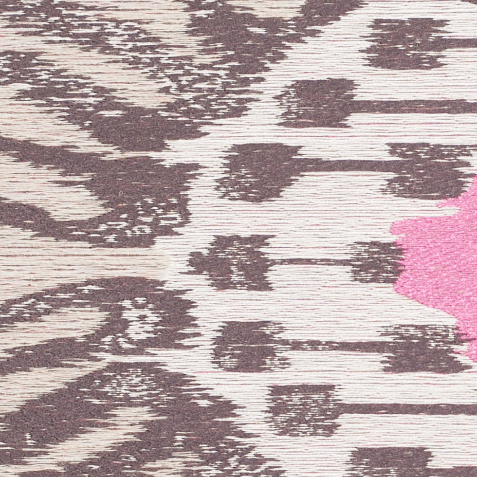 Pink/Brown Ikat Polyester Woven - Joann Fabrics