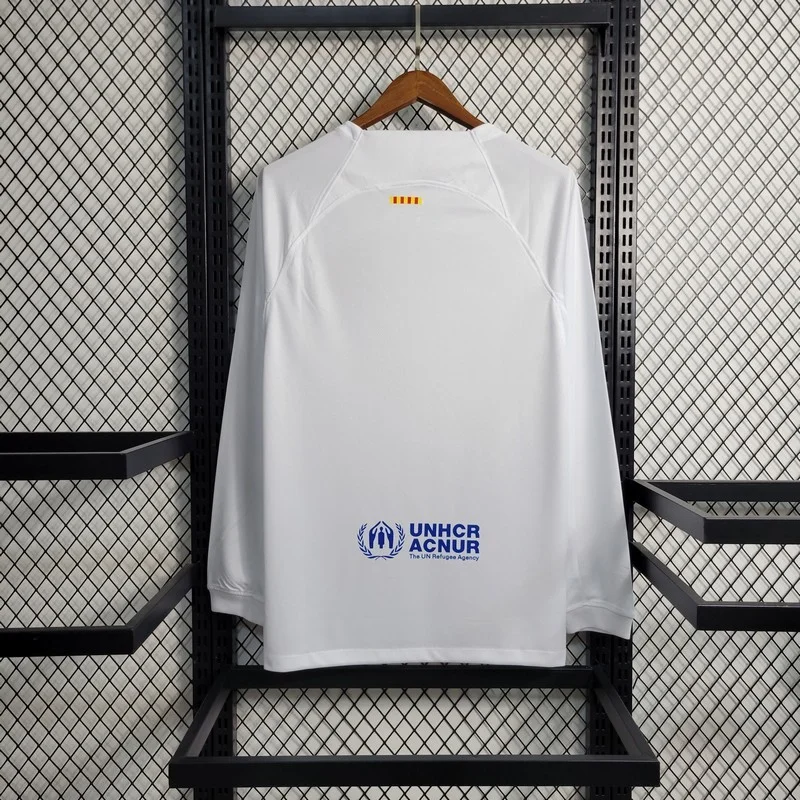 2023/2024 Barcelona Away Jersey Long Sleeve