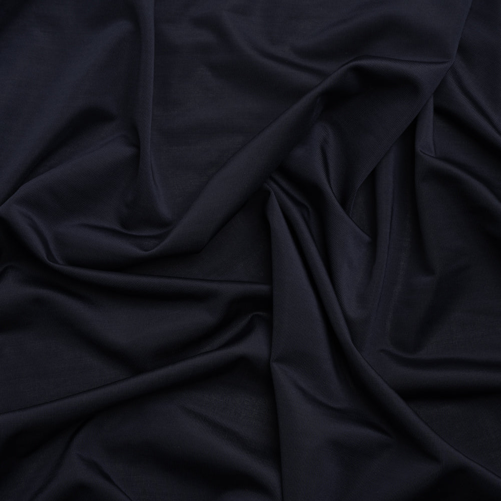 Famous Australian Designer Midnight Navy Stretch Polyester Jersey - Joann Fabrics
