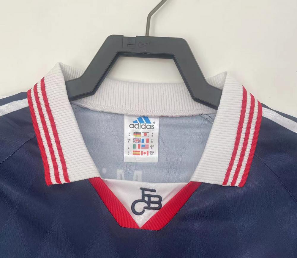 1997/1999 Retro Bayern Munich Home Football Jersey Long Sleeve 1:1 Thai Quality