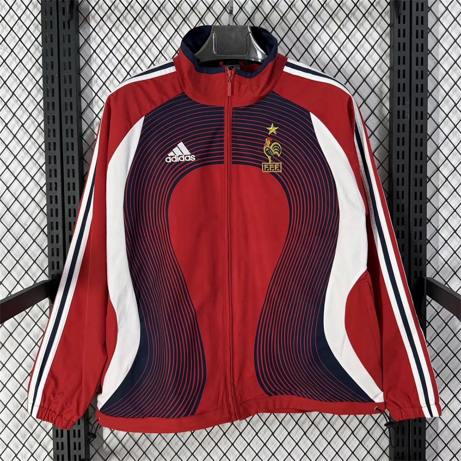 France 2026 Windbreaker Jacket - Red - UnitedFutballJersey