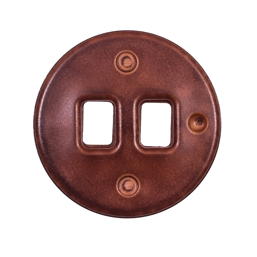 Light Brown Faux Leather Plastic Button - 44L/28mm - Joann Fabrics