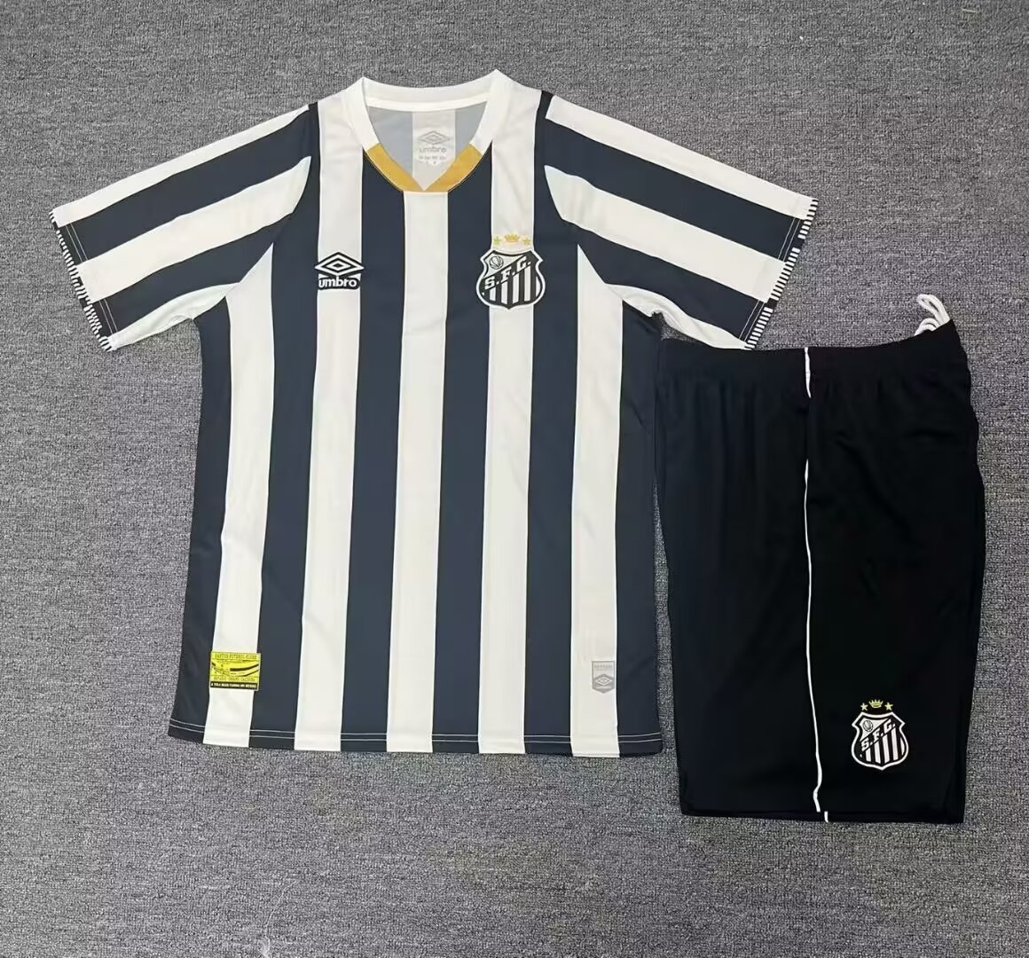 2024/2025 Santos Away Football Shirt Kids Size 1:1 Thai Quality
