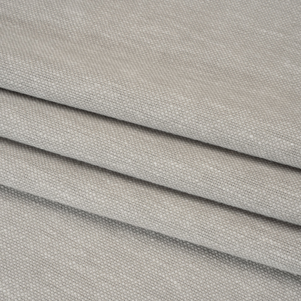 Linen Look Recycled Polyester and Cotton Woven - Dove - British Imported - Joann Fabrics