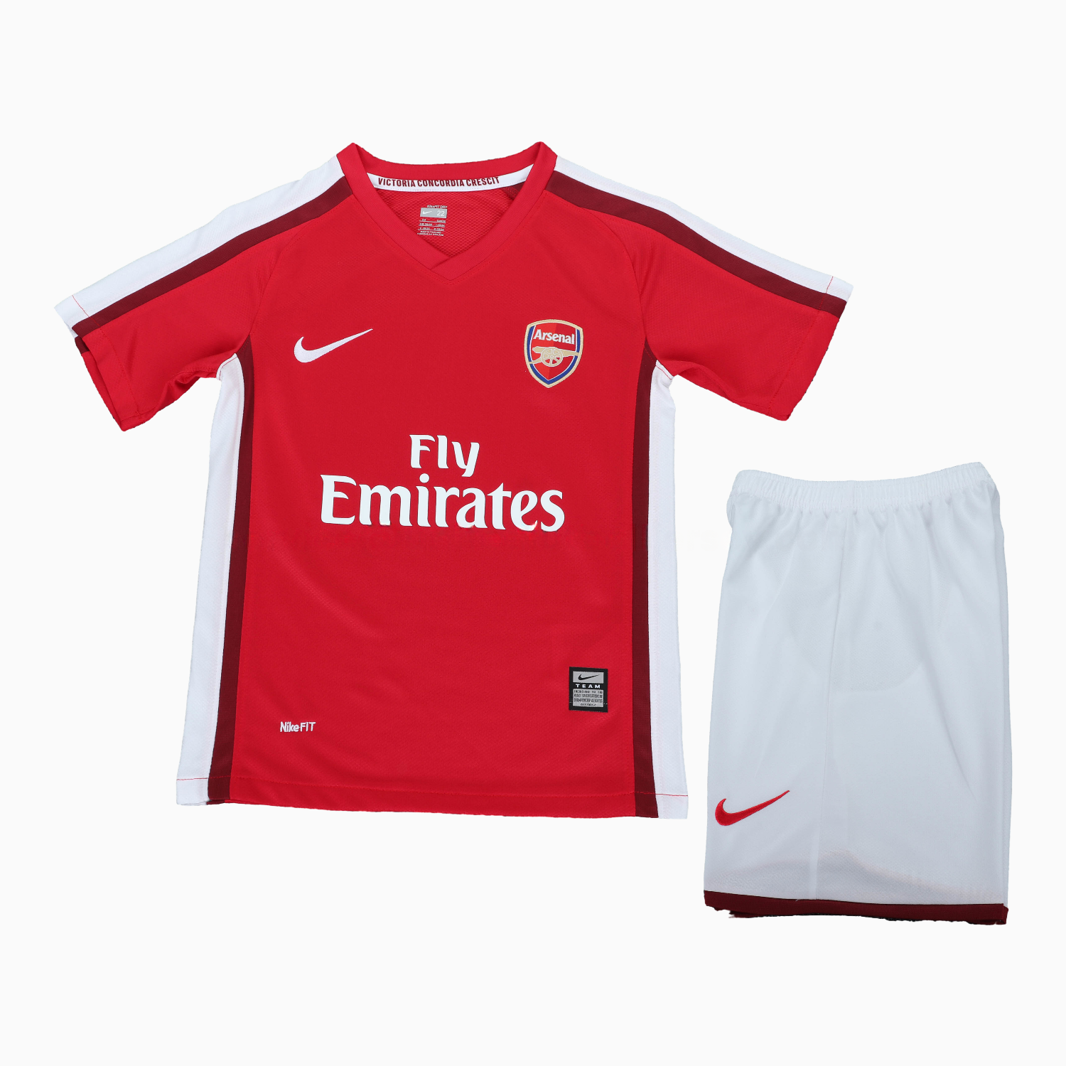 Retro Arsenal 2008-10 Home Kids Kit - UnitedFutballJersey