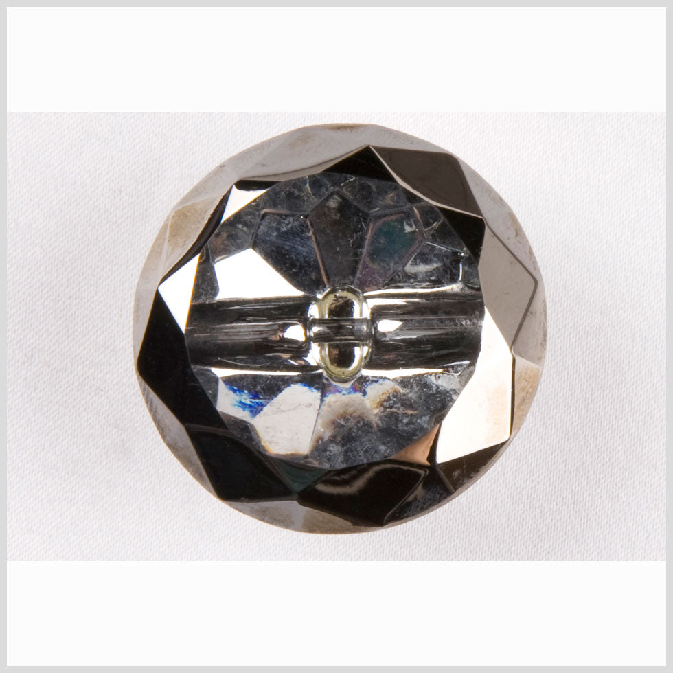 Crystal/Platinum Glass Button - 24L/15mm - Joann Fabrics