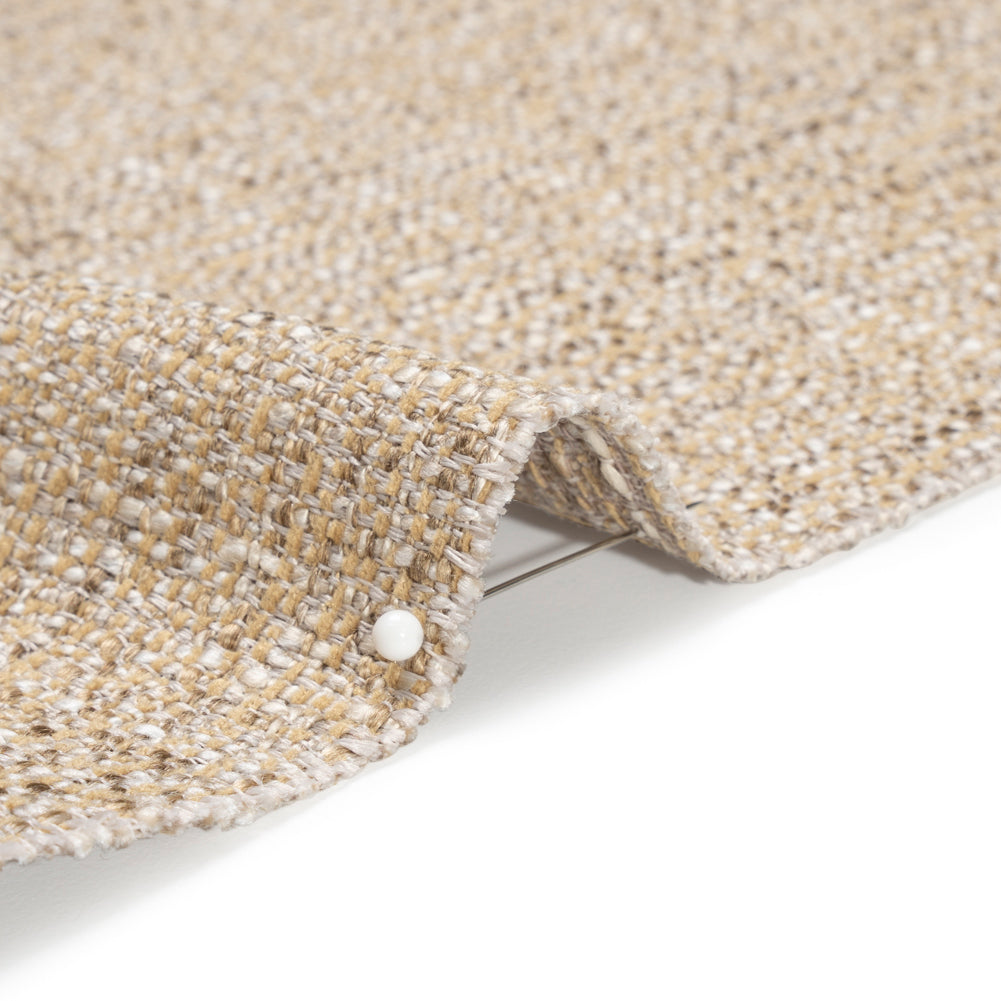 Tweed Upholstery Woven with Latex Backing - Sand - Heath Collection - Joann Fabrics