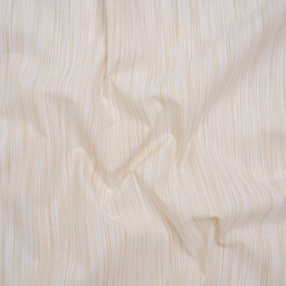 Woven Quilting Cotton Fabric by FIGO Studio - Cream Striated - Space Dye Collection - Joann Fabrics