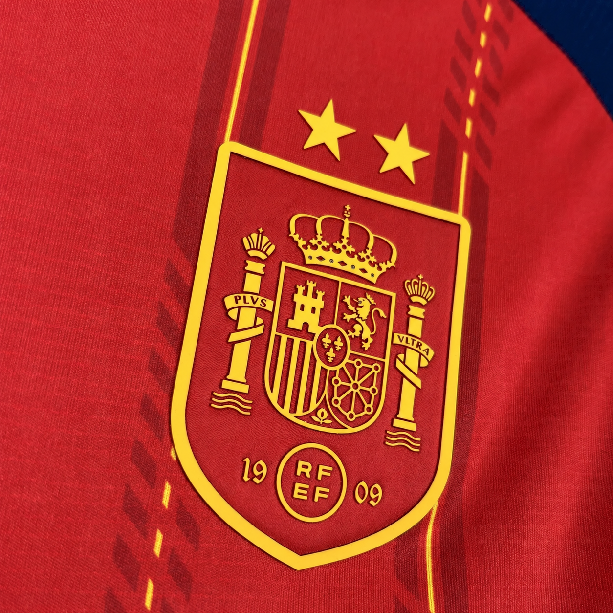 Spain 2026 Red Gold Home Football Shirt | Champions Edition