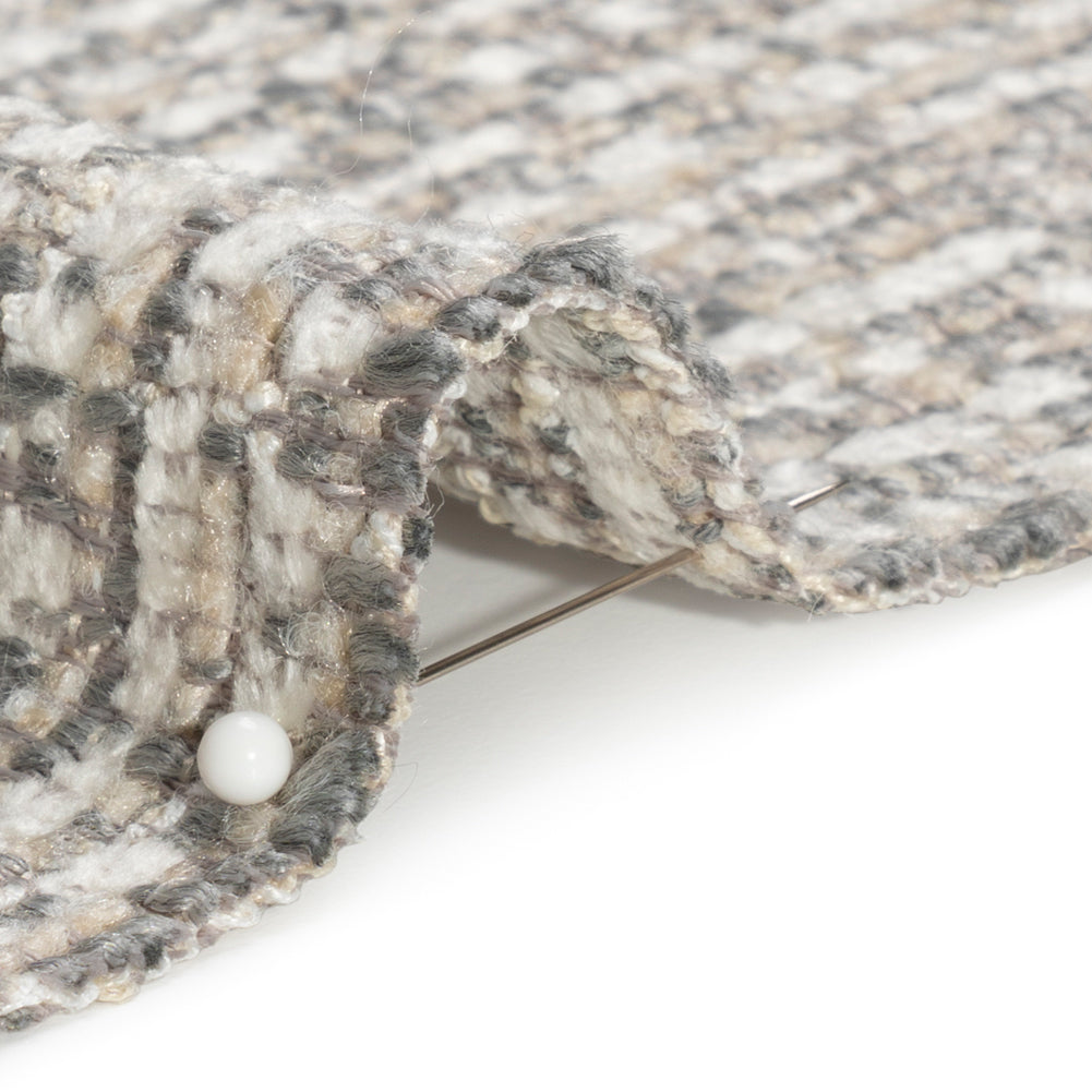 Tweed Upholstery Chenille - Haze Striated - Caprona Collection - Joann Fabrics