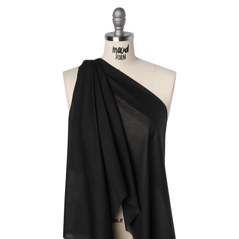 Cotton Voile Lining - Black - Famous Australian Designer Deadstock - Joann Fabrics
