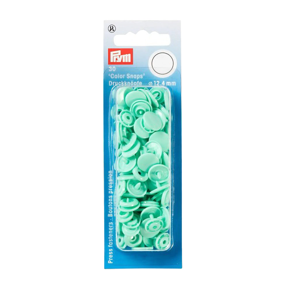 Prym Color Snaps - Mint 12.4mm - 30pc - Joann Fabrics