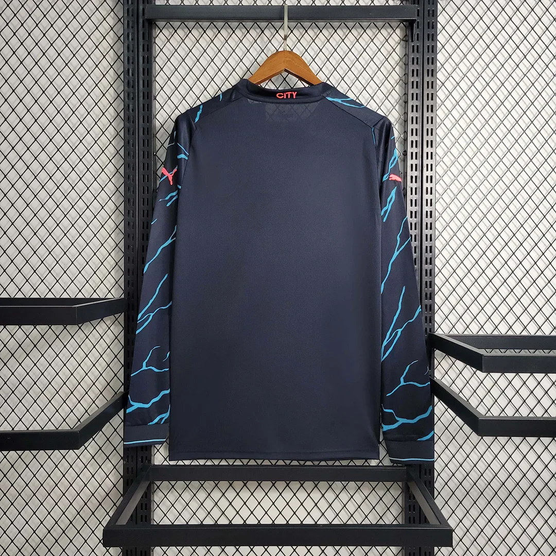 2023/2024 Manchester City Third Away Long Sleeve