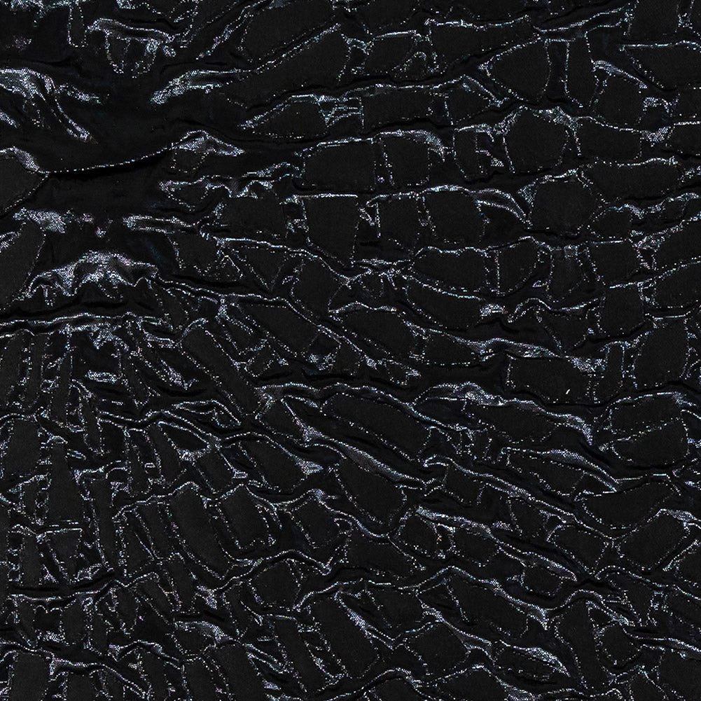 Metallic Black Abstract Luxury Brocade - Joann Fabrics