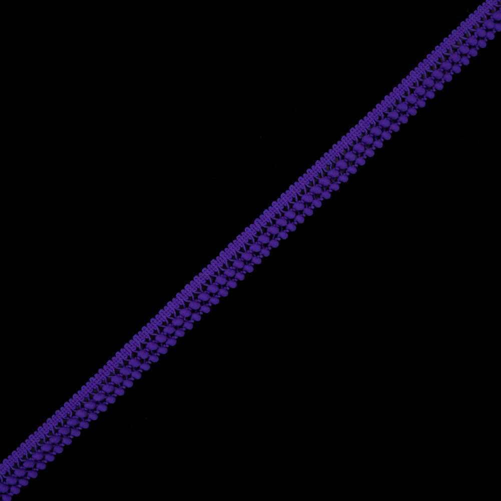 Purple Two Row Mini Pom Pom Trim - Joann Fabrics