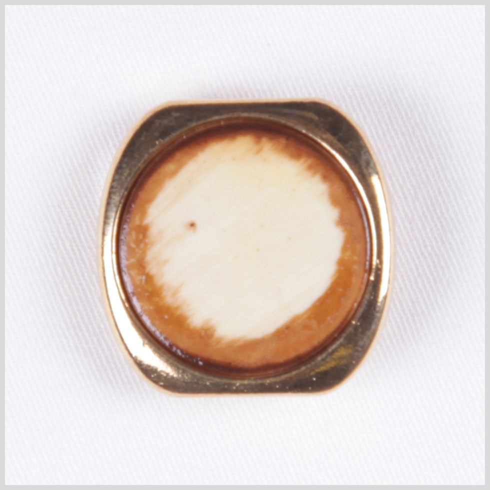 Gold Beige Metal Button - 36L/23mm - Joann Fabrics