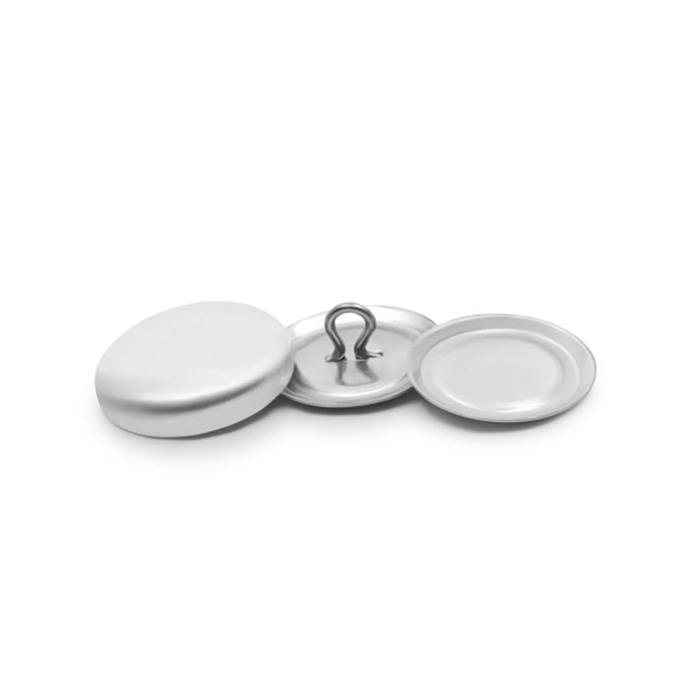 Dritz Craft Cover Button Kit - Nickel - 0.75