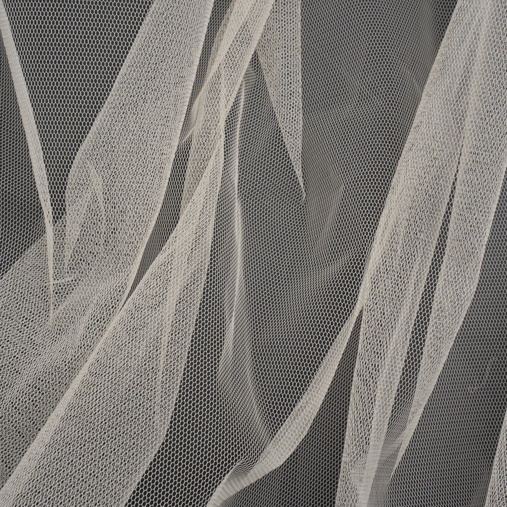 Famous Australian Designer Cream Stiff Polyester Tulle - Joann Fabrics