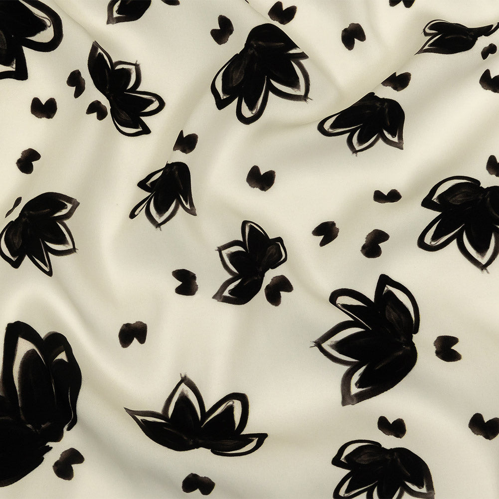 Mood Exclusive Large Lazy Lotus Polyester Crepe - Joann Fabrics