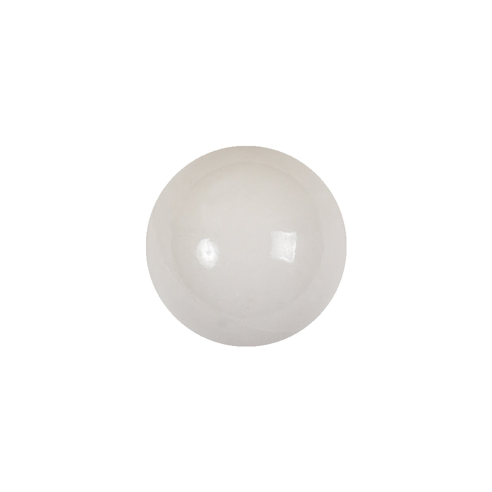 Vintage White Glass Shank Back Ball Button - 25L/16mm - Joann Fabrics