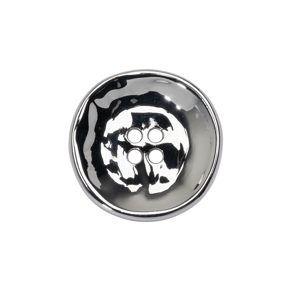 Organic Textured Metal Four-Hole Button - 36L/23mm - Nickel - Joann Fabrics