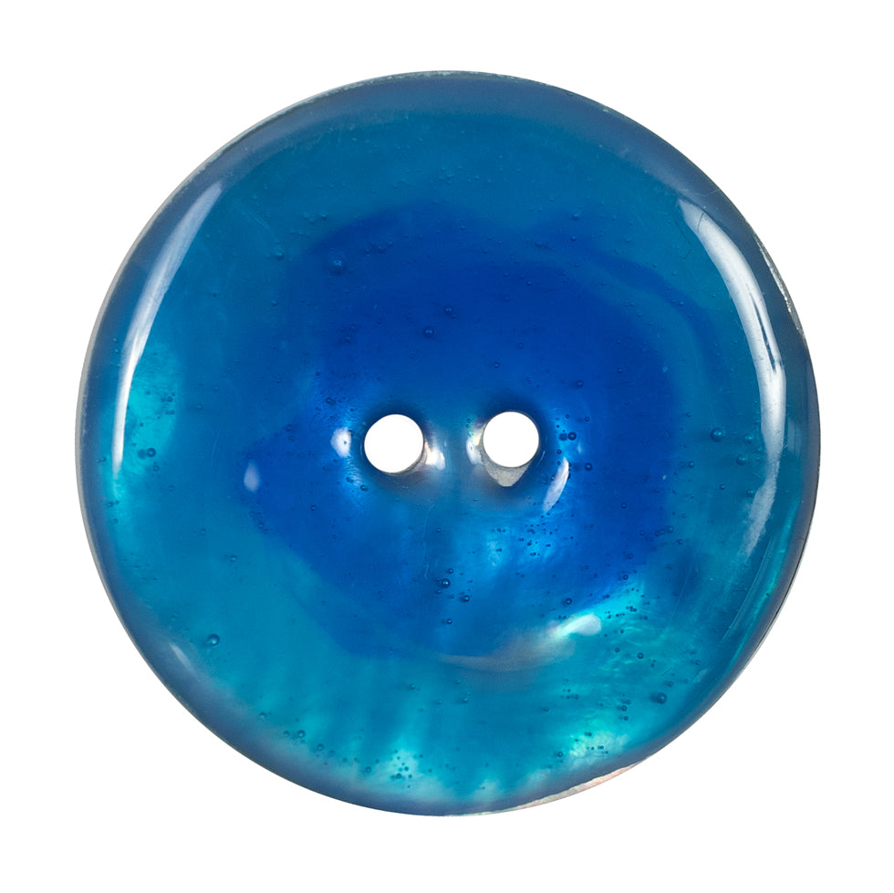 Italian Blue 2-Hole Shell Button - 54L/34mm - Joann Fabrics