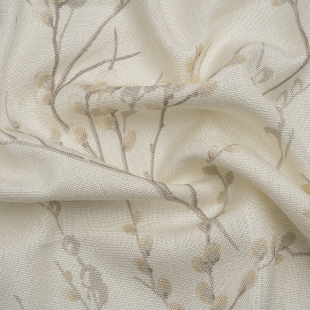 Linen and Rayon Drapery Woven - Dove Prairie Willow - British Imported - Joann Fabrics