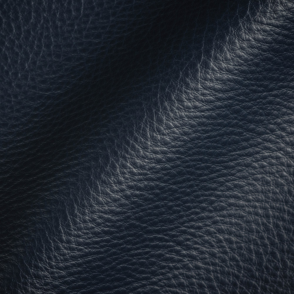 Paloma Italian Navy Semi-Aniline Natural Pebble Top Grain Performance Cow Leather Hide - Joann Fabrics