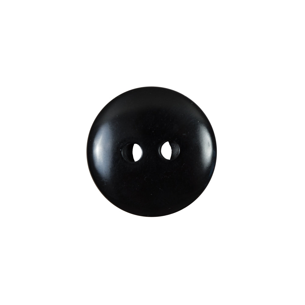 Italian Black and Silver Iridescent 2-Hole Button - 28L/18mm - Joann Fabrics