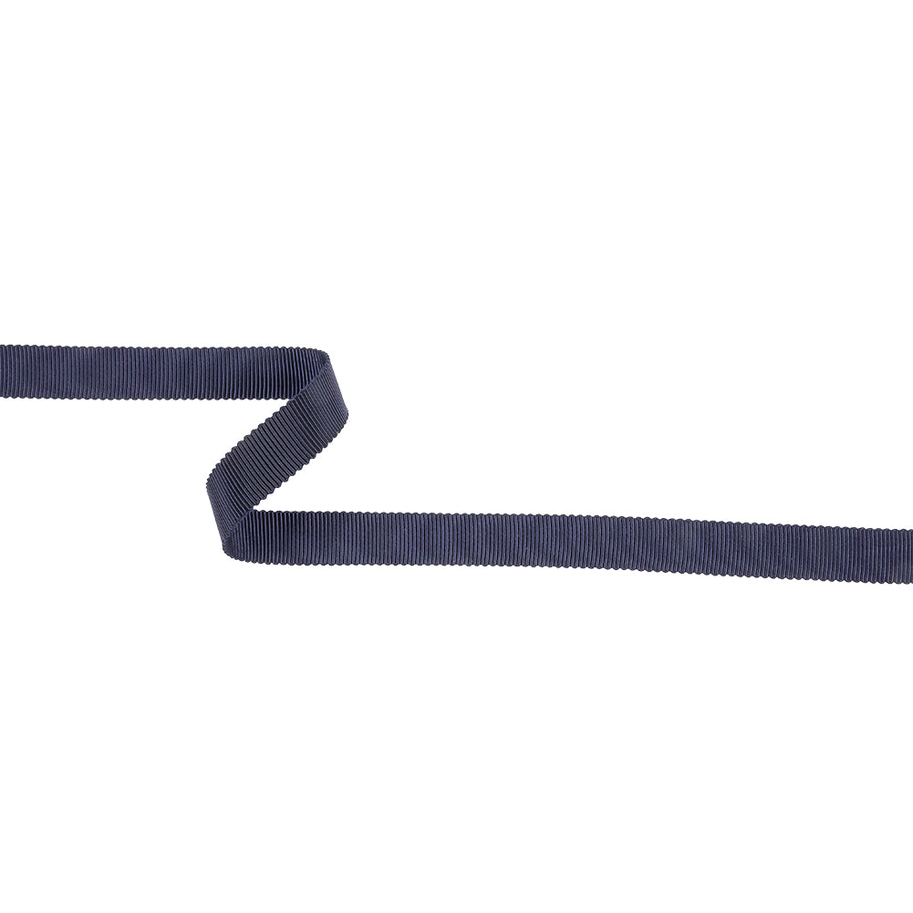 Dark Navy Recycled Polyester Petersham Grosgrain Ribbon - 12mm - Joann Fabrics