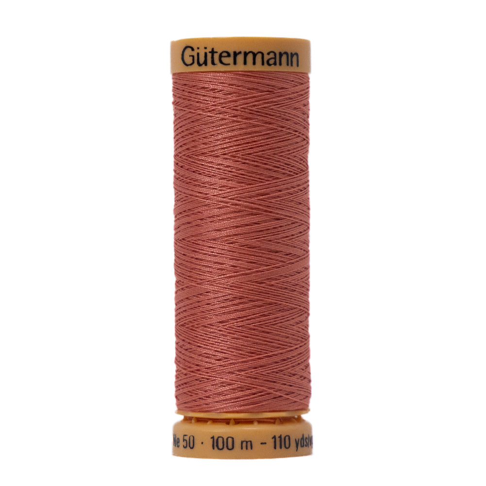 Gutermann Natural Cotton Thread 100m - 4860 Sunkissed Coral - Joann Fabrics