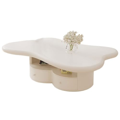 Cloud Coffee Table Cream Style Coffee Table Simple Special-Shaped Small ...