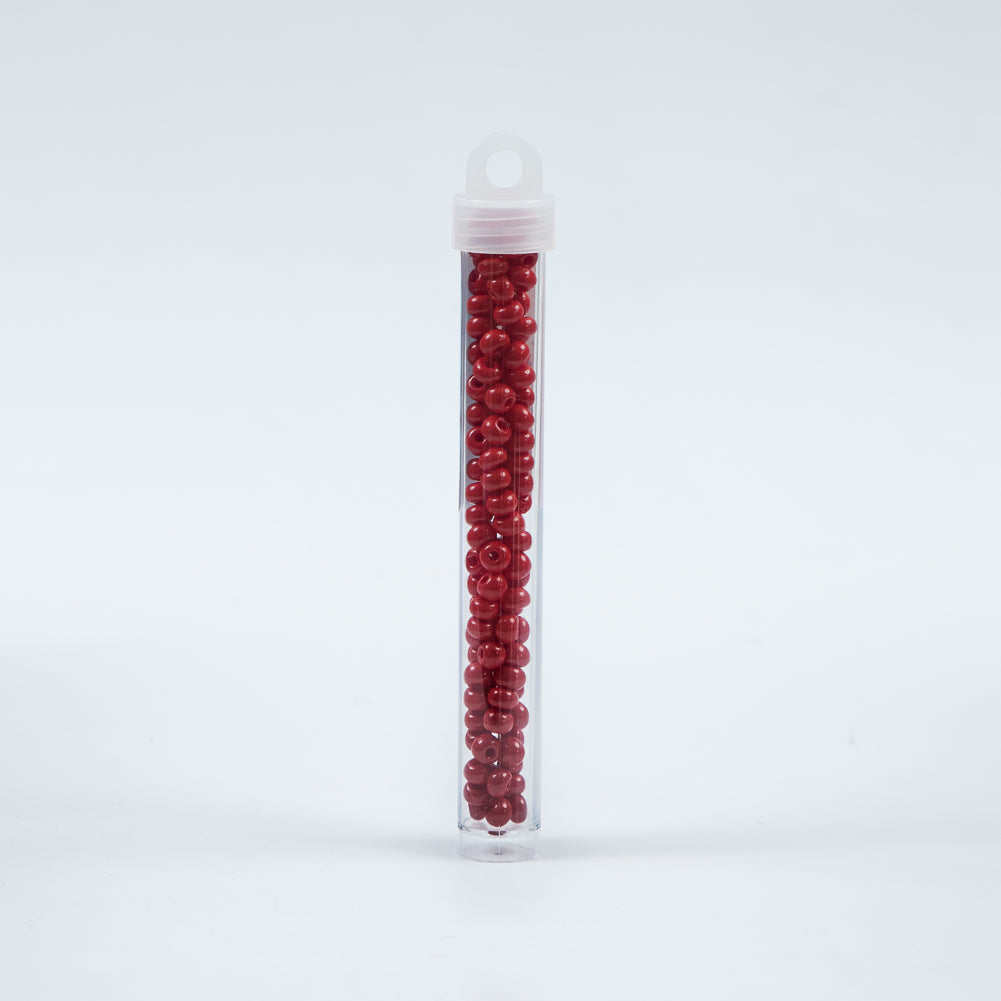 Red Opaque Czech Seed Beads - Size 2 - Joann Fabrics