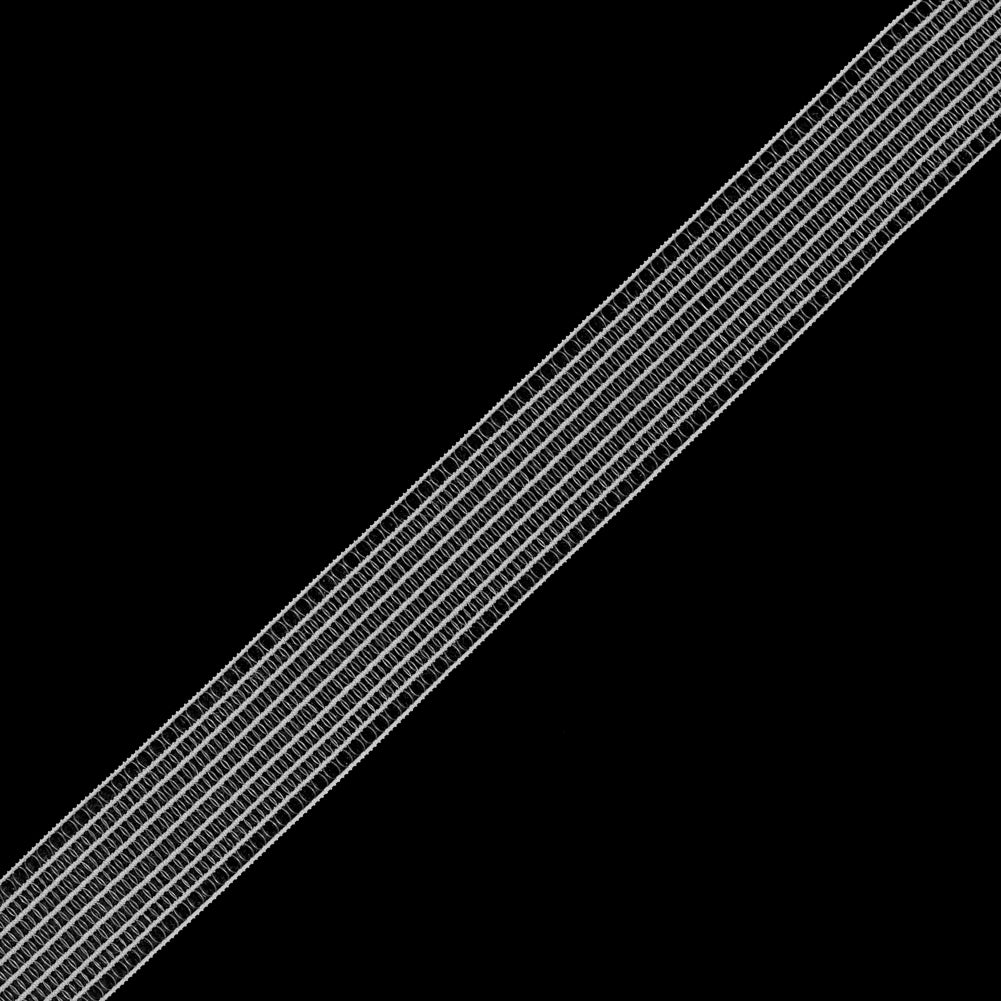 White Nylon Elastic Trim - 1.125